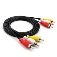3RCA 3-wire RCA cable 1M audio cable stereo RCA cable