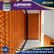 PROPAN STONKOTE CAT BATA MERAH / COATING BATA MERAH PELAPIS BATU ALAMThe Paint Spot