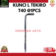 Tekiro T40 Star L Key Torx Key T 40 tekiro @1PCS