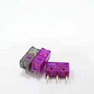 2Pcs HCNHK Purple Gold / Black Transparent Dustproof Micro switch 150million /100 million lifespan m