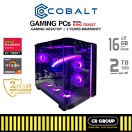 COBALT KING 7800XT - Ryzen 7 9700X/9800X3D - Dual Radeon RX 7800XT 16GB - 32GB RAM - 2TB SSD (3Yrs W