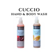 Cuccio Naturale 8oz Hydrating Body Wash Shower Gel Sabun Milk honey pomegranate with jojo bead scrub