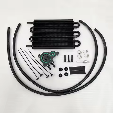 Oil cooler kit adapter base plate sandwich For Honda GK5 GR9 1.5L FC 1.8L ver1.0 CVT Oil Cooler for 