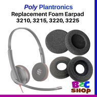 1Pair Plantronics Poly Blackwire C3210 C3220 C3215 C3225 Replacement Foam Ear Pads Cushion Earpad