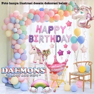UNICORN DECORATION PACKAGE 23 UN 23/S BIRTHDAY DECORATION/S HAPPY BIRTHDAY DECORATION/S COMPLETE DEC