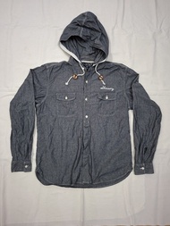 Stussy 連帽牛仔恤衫外套 XL 碼