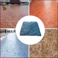 [kokiya] Concrete Stamping Tool, Seamless Stamping Mat, 45 Cm X 45 Cm, Mold, Concrete Texture Mat, C