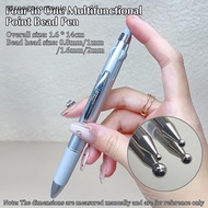 ST Pen 4-in-1 Nail Painting Tool with Ballpoint Design, Manicure Dot Paint ST
