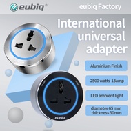 Eubiq - ITL3-BLK / ITL3-TT International Premium Household Adapter Socket / Home Electric Socket