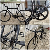 Sepeda fixie prompt benz rakitan fullbike