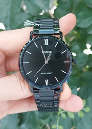 นาฬิกา Casio รุ่น MTP-VT01B-1B นาฬิกาผู้ชาย สายแสตนเลสสีดำ รุ่นใหม่ล่าสุด - ของแท้ 100% รับประกันสิน