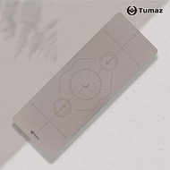 【Tumaz月熊健身】星月款 5mm PU+NR天然橡膠瑜珈墊 拿鐵咖