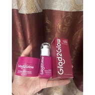 Bundling 2 Pcs Glad2Glow Peach Retinol Moisturizer & Serum | Skincare