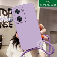 Softcase tali sling Oppo A57 2022 Oppo A77S 2022 Case Oppo A57 2022 Case Oppo A57 2022 Case Oppo A77