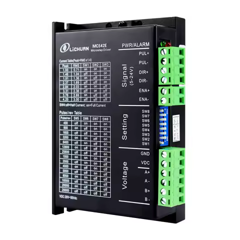 Open loop Digital Stepper Driver MC556E MC556-MINI pulse+direction control 5.6A 20-50VDC for Nema23 