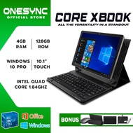 ONESYNC Tablet Laptop 2-in-1 Layar Sentuh Windows 10 PRO - 4GB+64GB/128GB