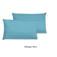 AKEMI Cotton Essentials Colour Home Divine Pillow Case 650TC/600TC (2pc) 48cm x 74cm / Bolster Case 