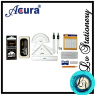 【LV】Acura Math Set AC-858 Mathematical Instrument Set Geometry Set