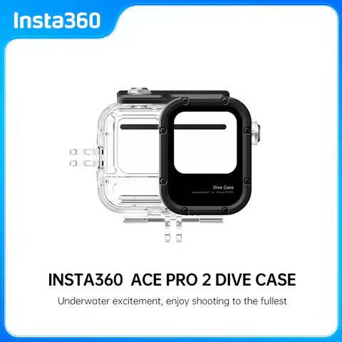 Insta360 Ace Pro 2 Waterproof Dive Case 197ft 60m Protector Housing With Glass Lens For Insta 360 Ac
