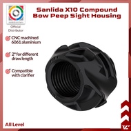 V Club Archery Sanlida X10 Compound Bow Peep Sight Housing