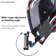 amongasdfw1 1Set Motorcycle Helmet Chin Stand Mount Holder for GoPro Action Camera Mount Cycling Mobile Phone Shoog Equipment Accessories new