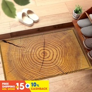 3D floor tiles sticker wooden texture, bathroom, entrance, bedroom Fashionable background floor deco