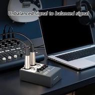 DI Box Professional Audio Active 2-Channel High Frequency Interference Guitar Instrument for Stage