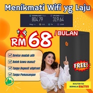 U HOME 5G WIFI | RM68/MTH NO UPFRONT DEPOSIT UMOBILE POSTPAID U HOME 5G RM68 (1000GB) 4G/5G