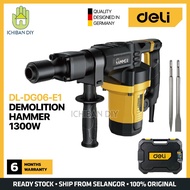 DELI 1300W Demolition Hammer Electric SDS Hex DL-DG06-E1 Wall Concrete Mesin Perobohan Power Tools R