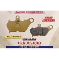 Front Brake Pads / Ceramic Discpad BRT Mio Sporty / Mio Old