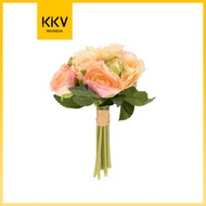 KKV SLADKO Dahlia Bouquet Buket Bunga Tanaman Artifiislal Dahlia - Pink