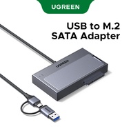 UGREEN 10Gbps M.2 NVMe & SATA Docking Station USB-A & USB-C Dual Interface  Supports 2.5"/3.5" SATA 