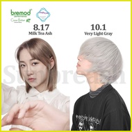 ◷ ✹ ▪ Bremod Premium 100ml Hair Color Cocoa Butter Dyed Cream Ash Gray Dust 0.00 Brown Pink Blond