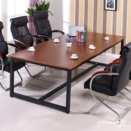 Length 2 Meters Rectangular Table Small 4 People Long Office Conference Table Large 6 People Simple 