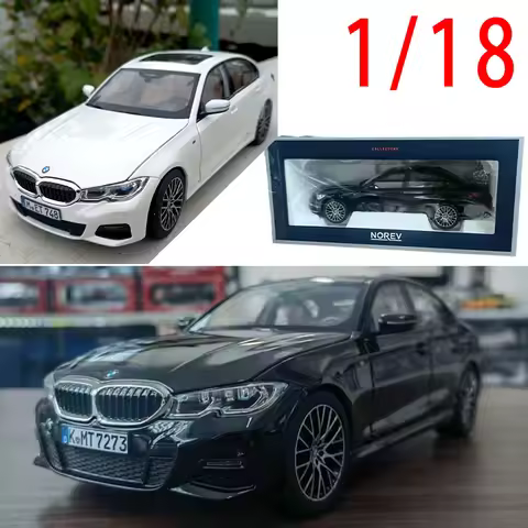 NOREV Diecast Model Car 1/18 BMW 330i Alloy Car Model BMW Collection Toys for Boys Gif in Stock