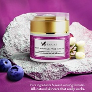 Eclat Organic Anti Aging Face Cream with Patented Matrixyl-3000 & Argireline