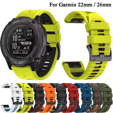 For Garmin Tactix Delta 7 Pro Descent MK2i MK2 MK1 Enduro 2 Quickfit 22/26mm Watch Band Strap D2 Del
