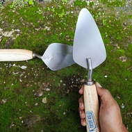 sendok semen cetok mini poslen uk 14cm galur baja asli cetok keramik