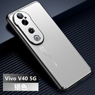 Ốp Lưng Vivo V40 5G Cho Vivo V40 5G / Vivo V40 Pro 5G【Ốp Lưng Điện Thoại Chống Sốc TPU + Hợp Kim Nhô