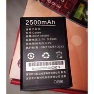 Coobe A100D Fuzhongfu Mobile Phone Battery, BK01-454060Electric Board 2500mAh