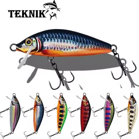 Sinking Minnow Bait Long Casting Jerkbait Wobblers Mirco Minnow River Stream for Bass Trout Fishing 