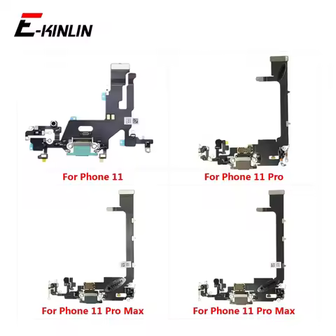 Charging Flex Cable For iPhone 11 Pro Max USB Plug Charger Port Dock Connector With Mic Headphone Au