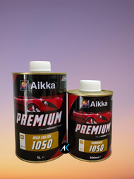 (READY STOCK) AIKKA AK 1050 2K HIGH SOLIDS CLEAR & HARDENER 2:1
