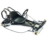 Assembly Inch kart Wheels Full Set 7 Four Wheels Rear Axle Front 168CC Accessories Go-kart Steering 