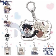 Erzap Yaoi Yaoi Acrylic Doublebag Acrylic Doublebag, Hook BL Manga Acrylic Korean BL Manga Keychain 