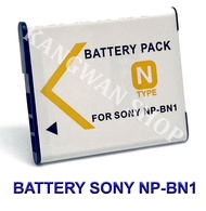NP-BN1 / BN1 แบตเตอรี่สำหรับกล้องโซนี่ Camera Battery For Sony DSC-QX10,QX100,T99,T110,TF1,TX9,TX10,TX20,TX30,TX55,TX66,TX100V,TX200V,W310,W390,W520,W650,W690,W710W,730,W800,W830 BY JAVA STORE