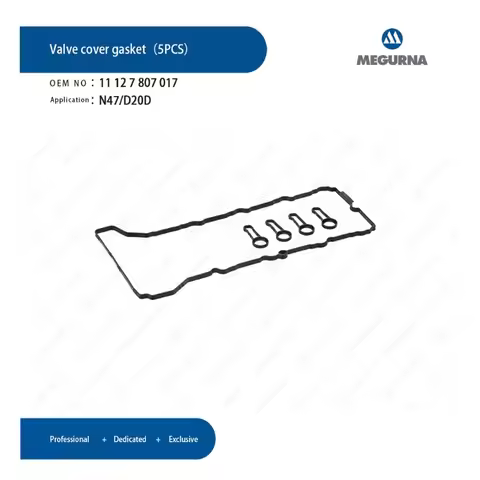 N47 2.0T Engine Valve Cover Gasket For BMW 116d 118d 120d 123d 316d 318d 320d 520d X1 X3 Auto Part C