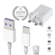 40w Super Fast Charging Charge 5A/4.5A Charger + Type C 5A Super Charging Cable Compatible Huawei Ph