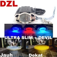 Cwl glight laser d2 devil demon mini ultra slim Shooting Light 2 Colors high low