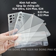 3 tempered glass S24 Ultra, S24 Plus, S24, S23 Plus, S22 Plus get 1 shockproof case